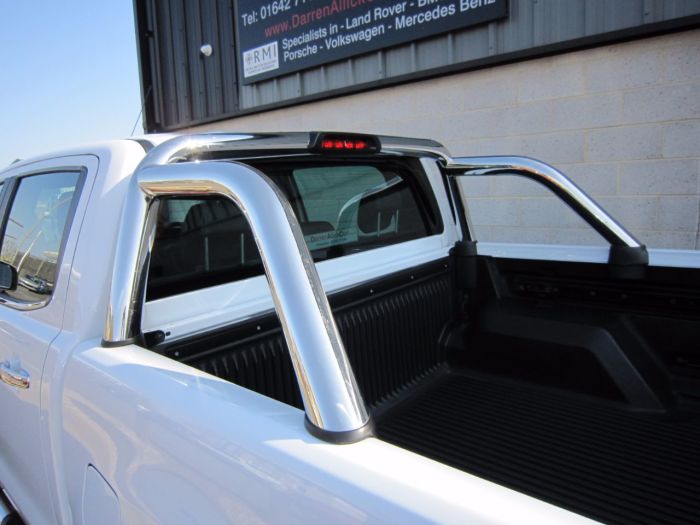 Ford Ranger Pick Up Double Cab Limited 2.2 TDCi 150 4WD - FULL LEATHER - SPORTS BARS - FSH Pick Up Diesel White